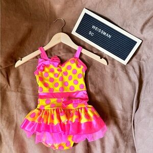 Yellow & Pink Dance Costume